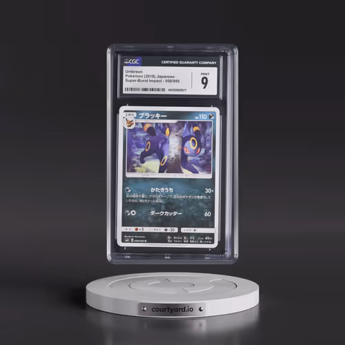 2018 Super-Burst Impact #058/095 Umbreon (CGC 9 MINT)