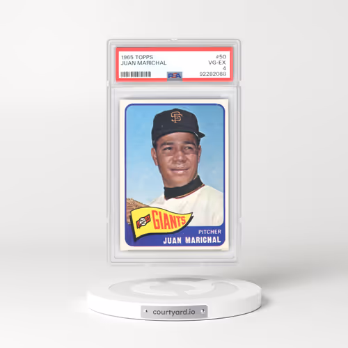 1965 Topps #50 Juan Marichal (PSA 4 VG-EX)