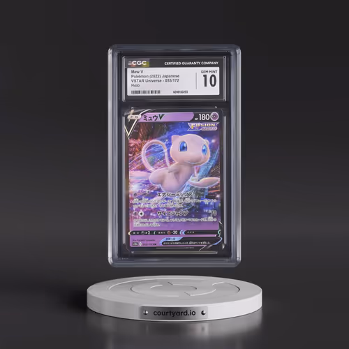2022 VSTAR Universe #053/172 Mew V - Holo (CGC 10 GEM MINT)