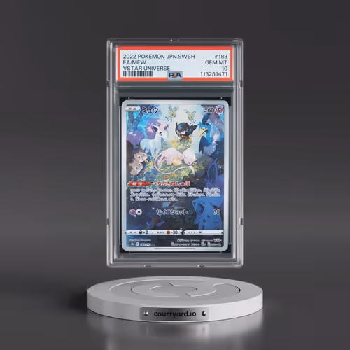 2022 Pokémon Sword & Shield Vstar Universe #183 Mew - Full Art (PSA 10 GEM MINT)