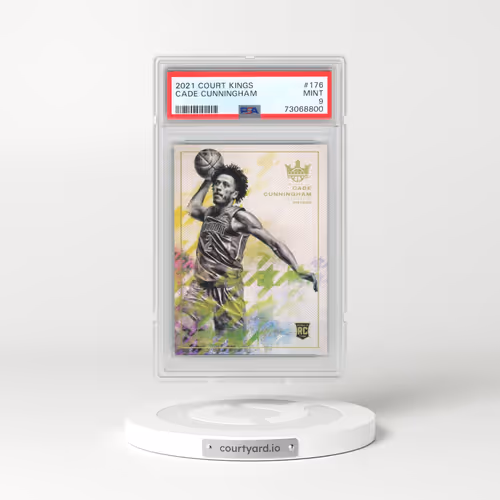 2021 Panini Court Kings #176 Cade Cunningham (PSA 9 MINT)