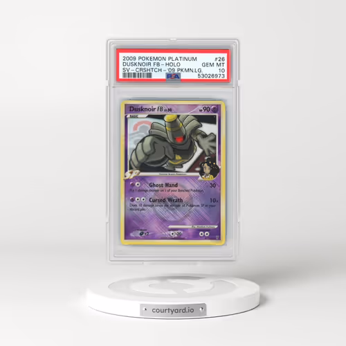 2009 Pokémon Platinum Supreme Victors #26 Dusknoir FB - Holo Crosshatch-2010 Pokemon League (PSA 10
