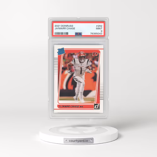 2021 Panini Donruss #262 JA'Marr Chase (PSA 9 MINT)