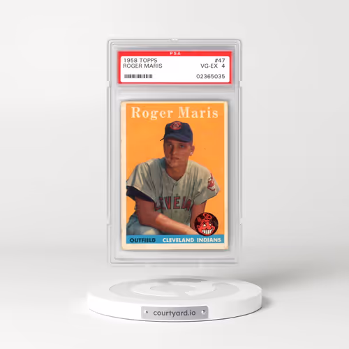 1958 Topps #47 Roger Maris (PSA 4 VG-EX)
