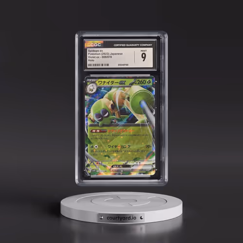 2023 Violet ex #008/078 Spidops ex - Holo (CGC 9 MINT)