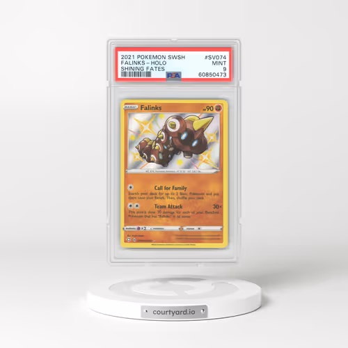 2021 Shining Fates #SV074 Falinks - Holo (PSA 9 MINT)