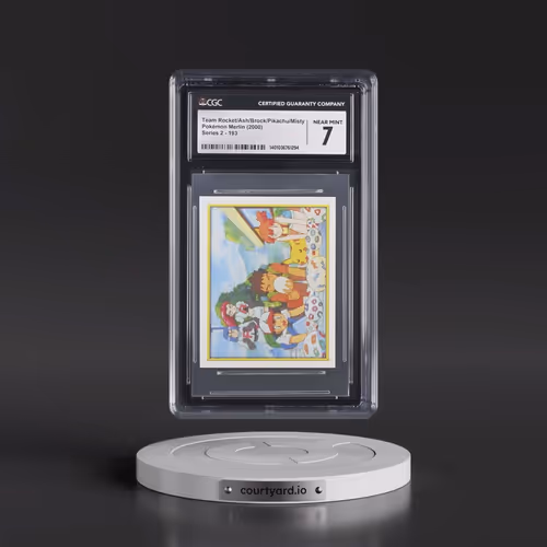 2000 Series 2 #193 Team Rocket/Ash/Brock/Pikachu/Misty (CGC 7 NM)