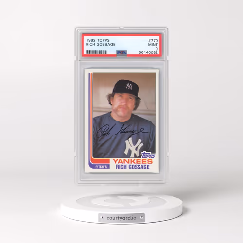 1982 Topps #770 Rich Gossage (PSA 9 MINT)