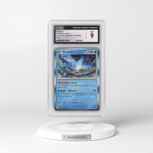 2023 Scarlet & Violet 151 - MEW EN #144/165 Articuno - Holo (CGC 9 MINT)