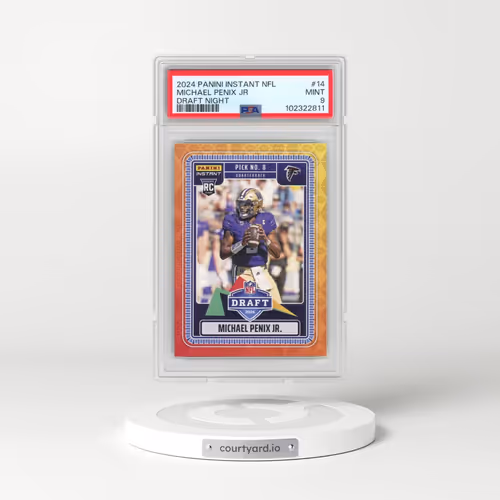 2024 Panini Instant NFL Draft Night #14 Michael Penix Jr (PSA 9 MINT)