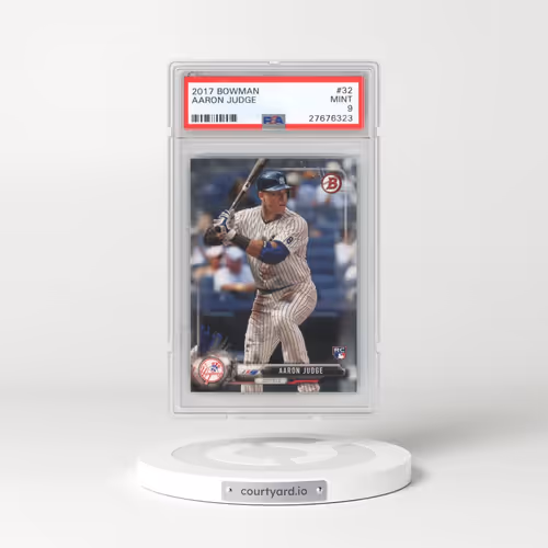 2017 Bowman #32 Aaron Judge (PSA 9 MINT)