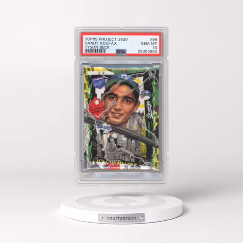 2020 Topps Project 2020 #99 Sandy Koufax/Tyson Beck (PSA 10 GEM MINT)