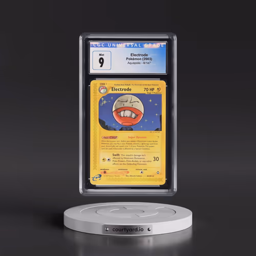 2003 Aquapolis #8/147 Electrode (CGC 9 MINT)