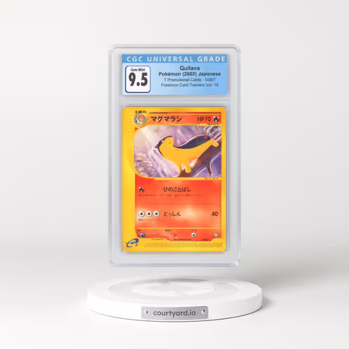 2002 Japanese Nintendo Magazine Promos #008/T Quilava (CGC 10 GEM MINT)