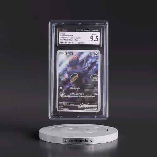 2024 Pokémon Sfa EN-Shrouded Fable #075 Zorua - Illustration Rare (CGC 9.5 MINT+)