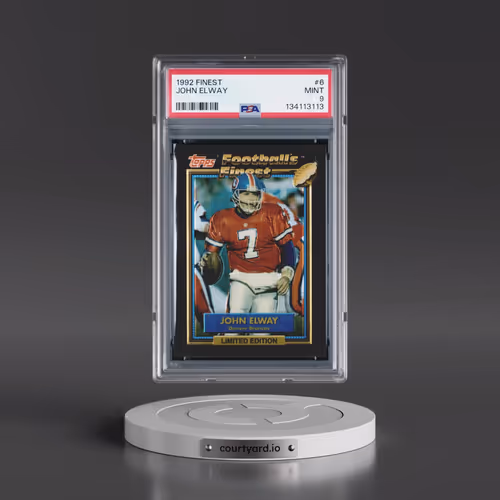 1992 Finest #6 John Elway (PSA 9 MINT)