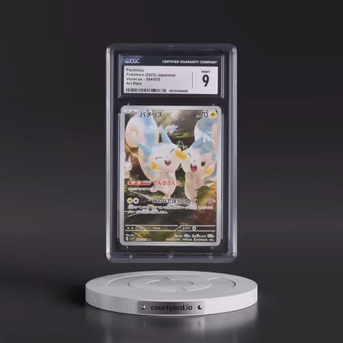 2023 Pokémon Sv1v-Violet EX #084 Pachirisu - Art Rare (CGC 9 MINT)