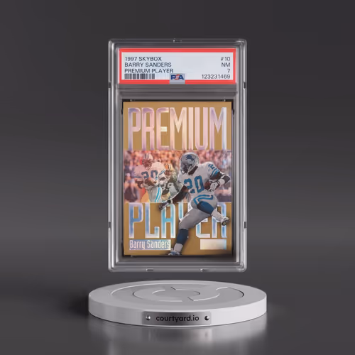 1997 Skybox Premium Player #10 Barry Sanders (PSA 7 NM)