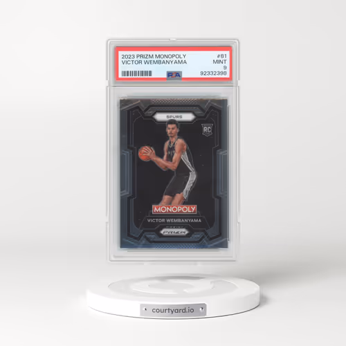 2023 Panini Prizm Monopoly #81 Victor Wembanyama (PSA 9 MINT)