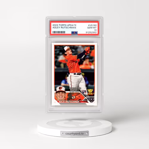 2023 Topps Update #US180 Adley Rutschman (PSA 10 GEM MINT)