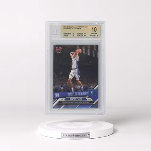 2024 Bowman U Now #1 Cooper Flagg (BGS 10 PRISTINE)