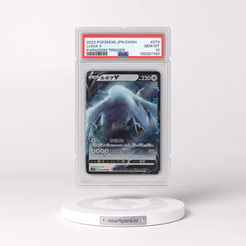 2022 Pokémon Sword & Shield Paradigm Trigger #079 Lugia V - Holo (PSA 10 GEM MINT)