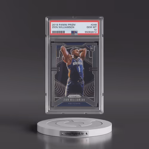 2019 Panini Prizm #248 Zion Williamson (PSA 10 GEM MINT)