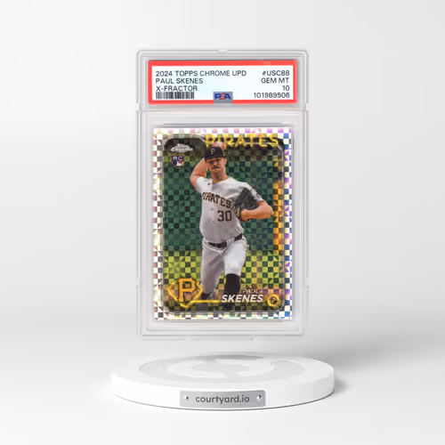 2024 Topps Chrome Update #USC88 Paul Skenes - X-Fractor (PSA 10 GEM MINT)