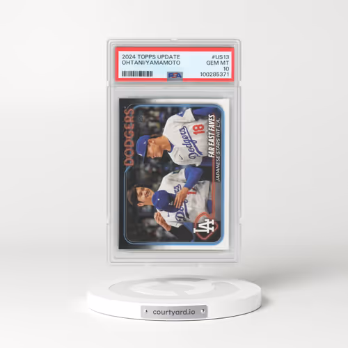 2024 Topps Update #US13 Shohei Ohtani/Yoshinobu Yamamoto (PSA 10 GEM MINT)