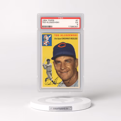 1954 Topps #7 Ted Kluszewski (PSA 5 EX)