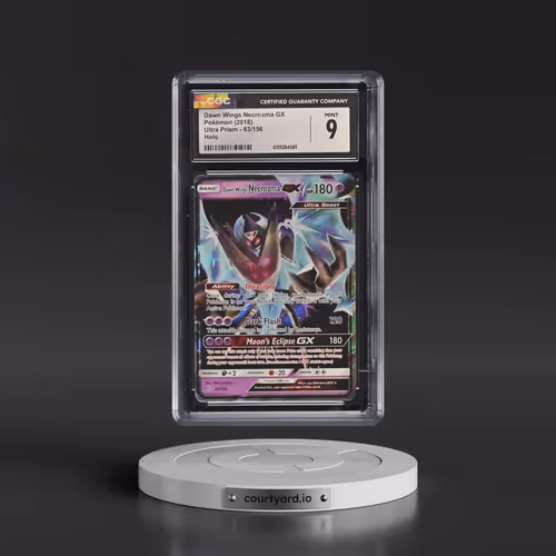 2018 Ultra Prism #63/156 Dawn Wings Necrozma GX - Holo (CGC 9 MINT)