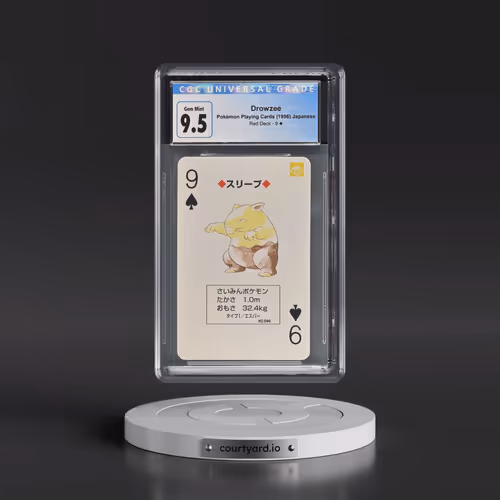 1996 Red Deck (Pocket Monster Charizard Back) #9¨ Drowzee (CGC 10 GEM MINT)