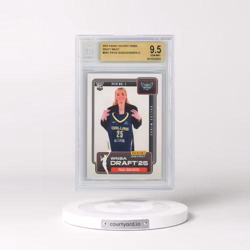 2025 Panini Instant WNBA Draft Night #DN1 Paige Bueckers/67412* (BGS 9.5 GEM MINT)