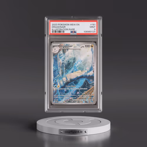2023 Pokémon Mew EN-151 #181 Dragonair - Illustration Rare (PSA 9 MINT)