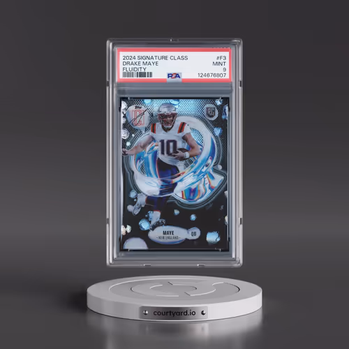 2024 Topps Signature Class Fluidity #F3 Drake Maye (PSA 9 MINT)