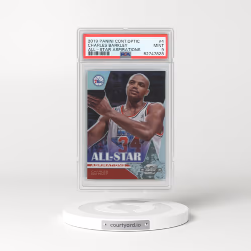 2019 Panini Contenders Optic All-Star Aspirations #4 Charles Barkley (PSA 9 MINT)