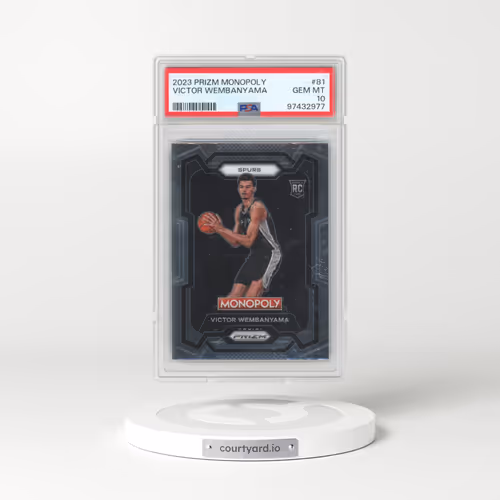 2023 Panini Prizm Monopoly #81 Victor Wembanyama (PSA 10 GEM MINT)