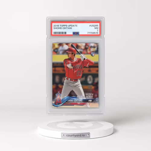 2018 Topps Update #US285 Shohei Ohtani (PSA 7 NM)