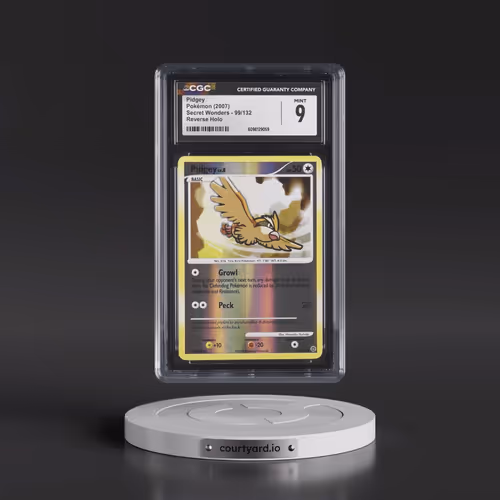 2007 Secret Wonders #99/132 Pidgey - Reverse Holo (CGC 9 MINT)