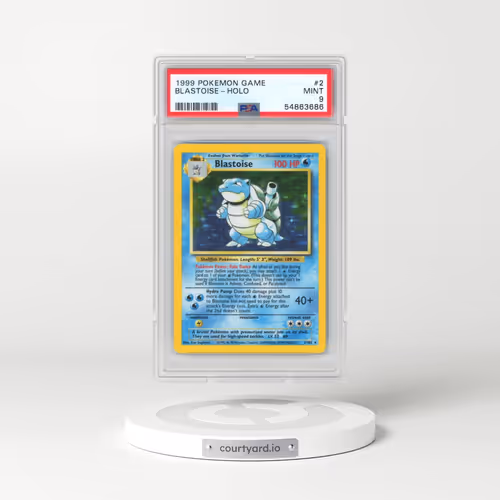 1999 Pokémon Game #2 Blastoise - Holo (PSA 9 MINT)