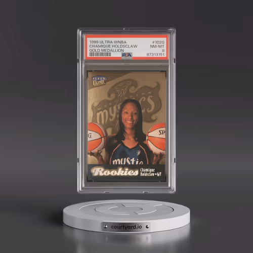 1999 Ultra WNBA #102G Chamique Holdsclaw - Gold Medallion (PSA 8 NM-MT)