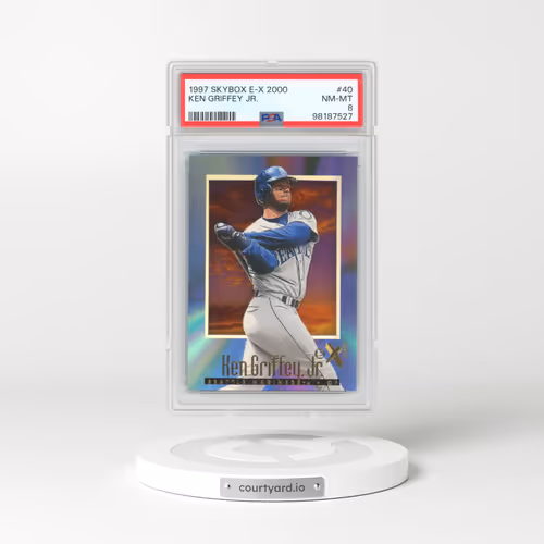 1997 Skybox E-X 2000 #40 Ken Griffey Jr (PSA 8 NM-MT)