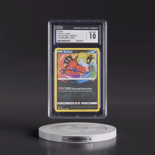 2021 Shining Fates #046/072 Yveltal - Amazing Rare Holo (CGC 10 GEM MINT)