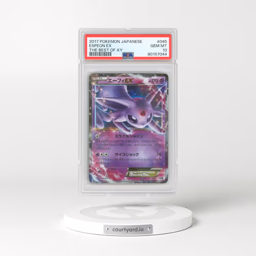2017 Pokémon the Best of XY #045 Espeon EX - Holo (PSA 10 GEM MINT)