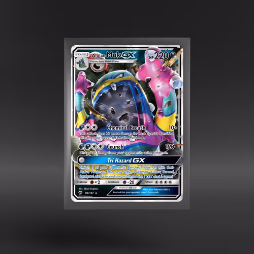 Burning Shadows #84/147 Alolan Muk-GX