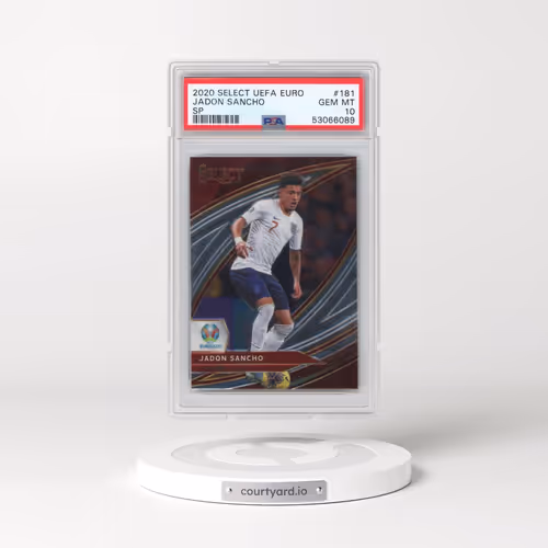 2020 Panini Select UEFA Euro #181 Jadon Sancho - SP (PSA 10 GEM MINT)