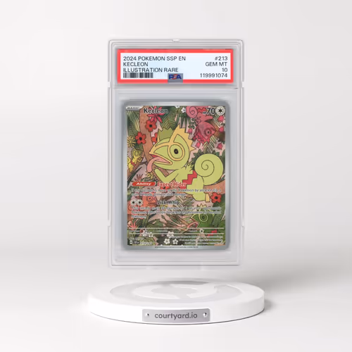 2024 Pokémon Ssp EN-Surging Sparks #213 Kecleon - Illustration Rare (PSA 10 GEM MINT)