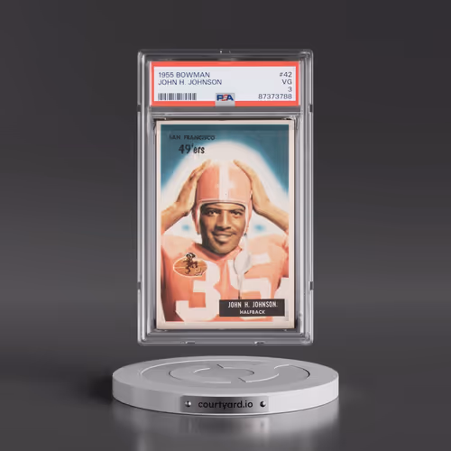 1955 Bowman #42 John H. Johnson (PSA 3 VG)