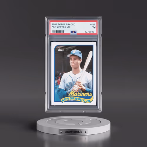 1989 Topps Traded #41T Ken Griffey Jr (PSA 7 NM)