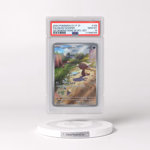 2024 Pokémon SV-P Promo #193 Paldean Wooper - Start Deck Generations Special Battle Set (PSA 10 GEM